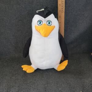 DreamWorks Madagascar PENGUIN 12.5" Soft Plush Toy RARE 2016